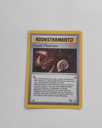 Carta Pokémon set Fossil