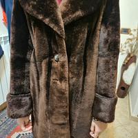 Pelliccia Cappotto Castorino Vintage 