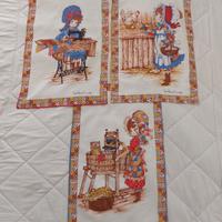 Set 3 strofinacci vintage Miss Petticoat - Gabel