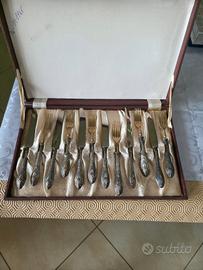 Posate in argento 800