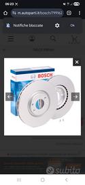 Dischi freni anteriori bosch 