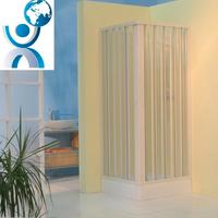 Chiusura per la doccia con apertura a soffietto