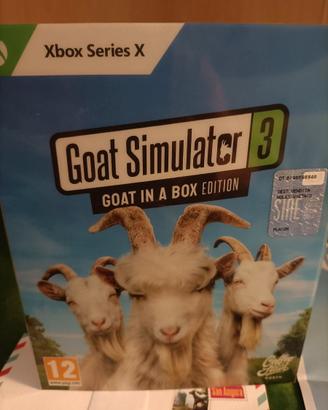 goat simulator 3  - goat in a box edizion -xbox x