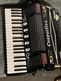 Fisarmonica professionale Cooperfisa 4/5 Musette