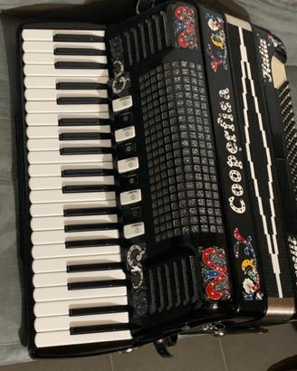 Fisarmonica professionale Cooperfisa 4/5 Musette