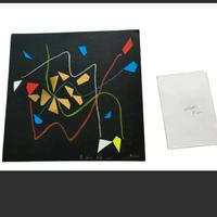 Ennio Finzi - Gioco degli Occhi, quadro astratto