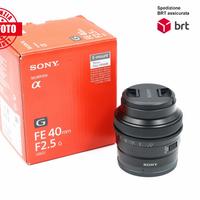 Sony FE 40 F2.5 G (Sony)