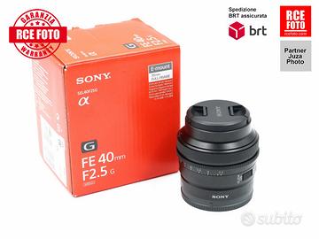 Sony FE 40 F2.5 G (Sony)