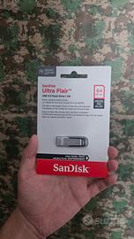 Chiavetta usb SanDisk 64gb