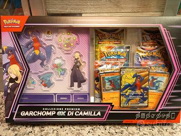 scatola da collezione Pokemon Garchomp ex Camilla