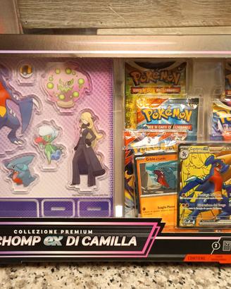 scatola da collezione Pokemon Garchomp ex Camilla