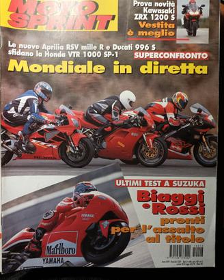 rivista MOTOSPRINT numero 13 anno 2001