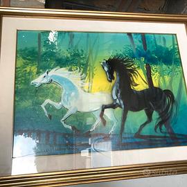 Dipinto di Romano Mussolini