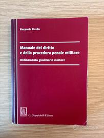Manuale del diritto e procedura penale militare