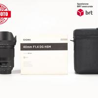 Sigma 40 F1.4 DG Art (Nikon)