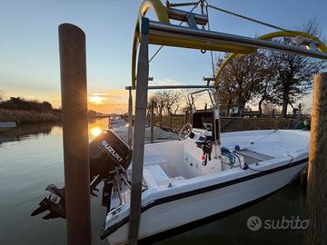 Open lady 550 + Suzuki DF100B