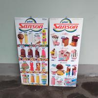 tabelle gelati vintage 