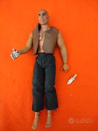 big Jim Mattel dottor Steel Action figure vintage 