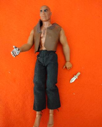 big Jim Mattel dottor Steel Action figure vintage 