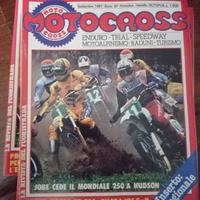 rivista MOTOCROSS numero 9 del 1981