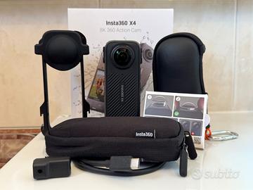 Insta360 X4 accessoriata + regali + garanzia