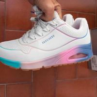 skechers  bianche   uno  pop  of sunshine  n  36