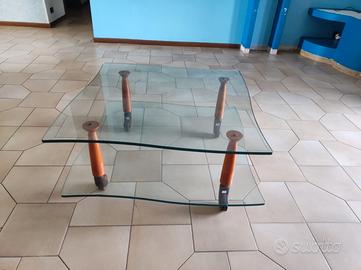 Tavolino vetro