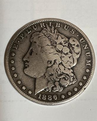 Moneta one dollaro 1886
