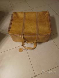 valigia vintage in pelle