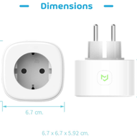 PRESA SMART WIFI con misurazione potenza assorbita