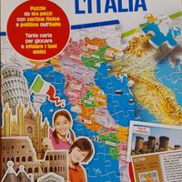 Scopriamo l'Italia puzzle e carte gioco