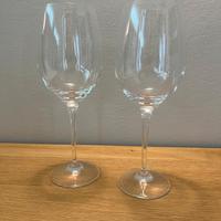 coppia calici vino rosso da degustazione 