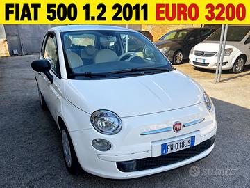 Fiat 500 1.2 benzina 69cv 2011