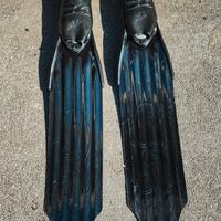 Pinne C4 Surfer Black 46 47 Nuove Da Apnea Pesca S