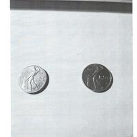 2 monete 50 lire  mignon