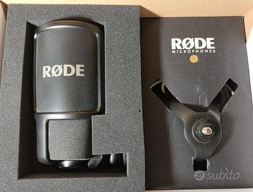 Microfono Rode NT-USB usato Brescia