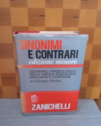 Giuseppe Pittano - SINONIMI E CONTRARI