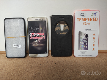 ASUS ZENFONE 3 5.2 COVER/ Custodia/vetro temperato