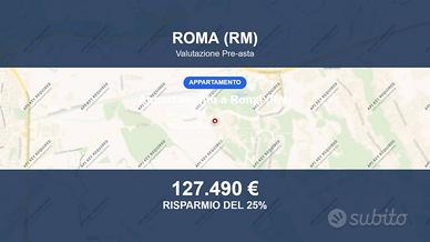 Immobile in asta di 78 m² con box auto a Roma