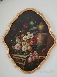 Quadri dipinti sul legno massiccio.