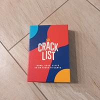 Crack List il gioco da tavola  del momento
