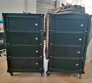Impianto audio professionale line aray, marca LSS