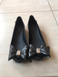 Melissa scarpe ballerine gomma nero 33-34