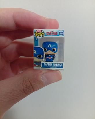 funko bitty pop captain america civil war chase