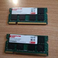 2xDimm 1Gb Pc2-4200 DDR2 533mhz