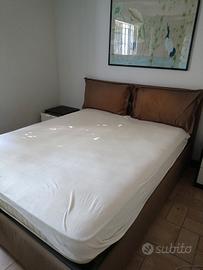 letto matrimoniale  con contenitore