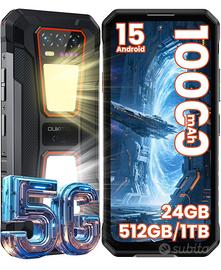 Smartphone indistruttibile 24Gb + 512Gb Nuovo