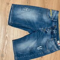 Pantaloncini uomo jeans taglia 50