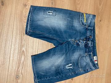 Pantaloncini uomo jeans taglia 50