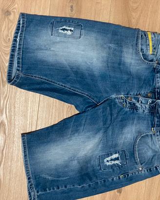 Pantaloncini uomo jeans taglia 50